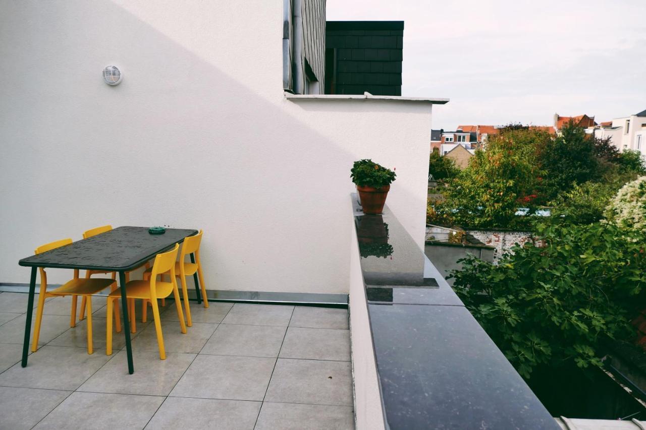 130Sqm Appartment With 20Sqm Terras And Free Parking Antwerpen Buitenkant foto